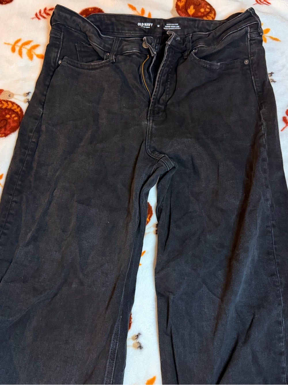 Old Navy Black Flare Jeans